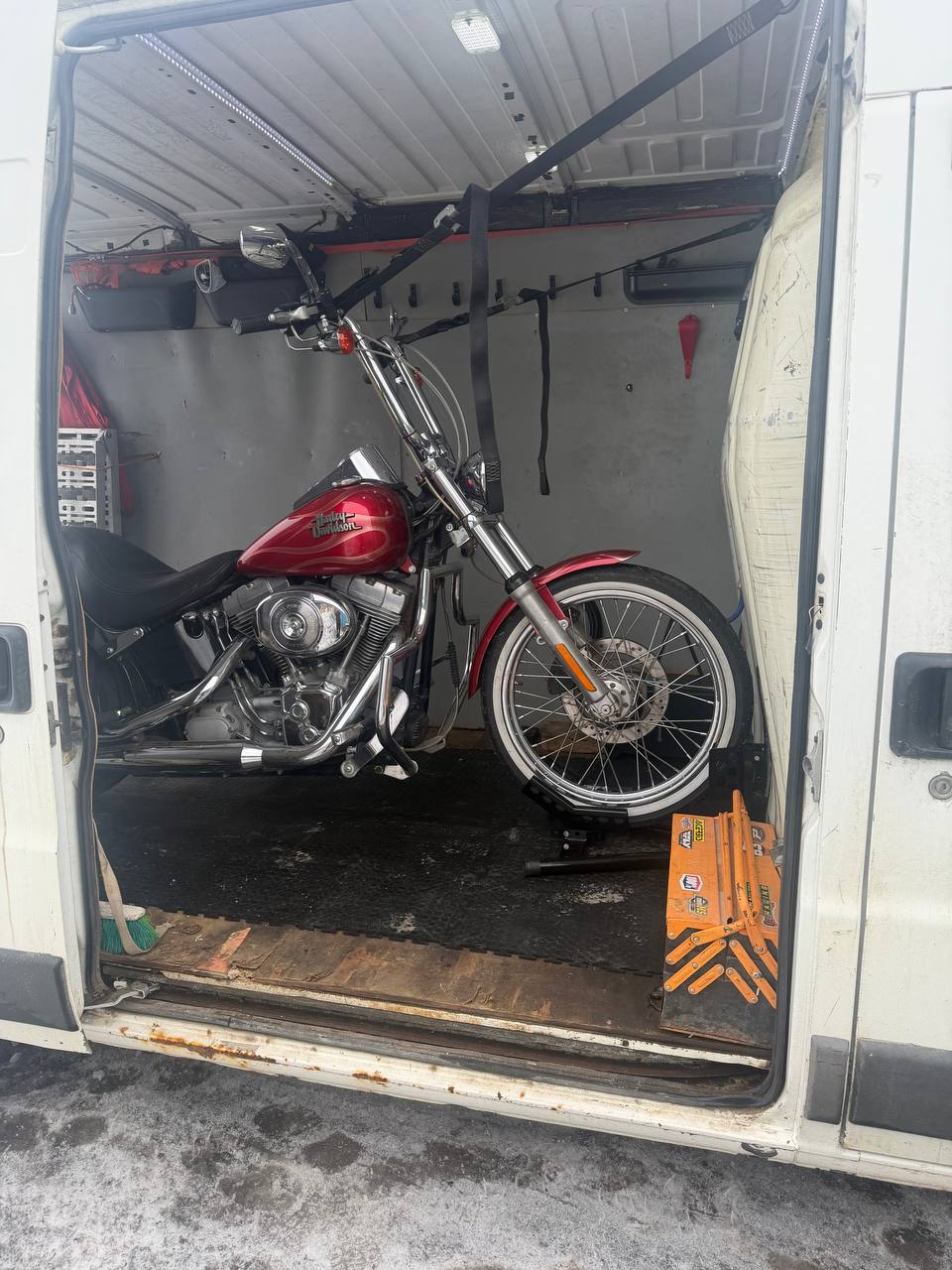 Работа эвакуатора