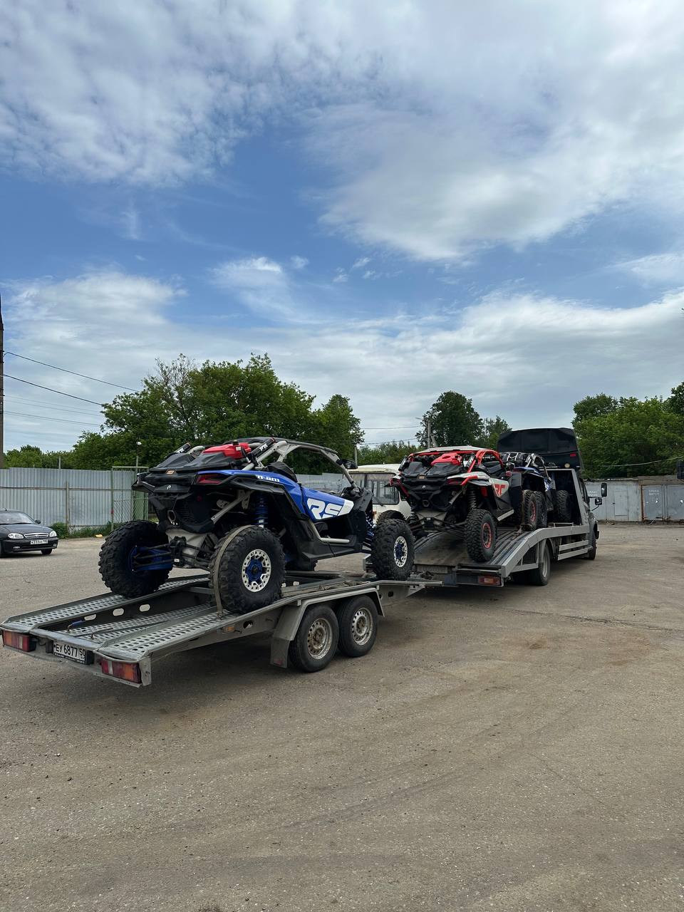 Работа эвакуатора