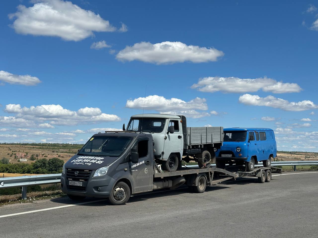 Работа эвакуатора