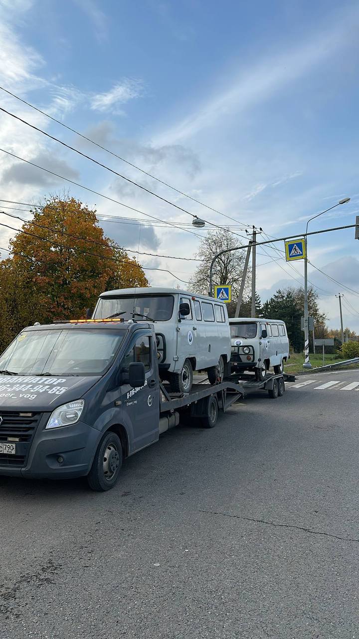 Работа эвакуатора