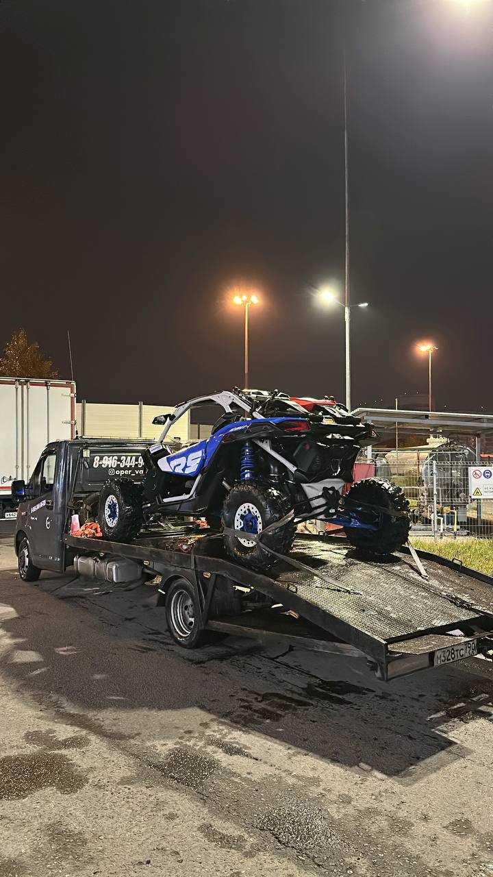 Работа эвакуатора