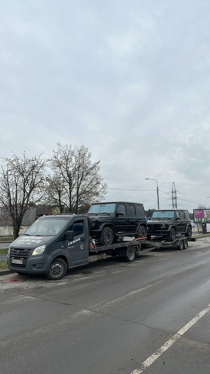 Работа эвакуатора