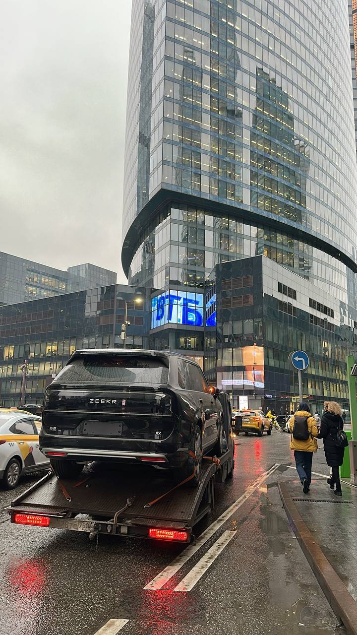 Работа эвакуатора